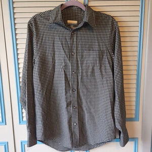 Breakwater Black & White Button Down